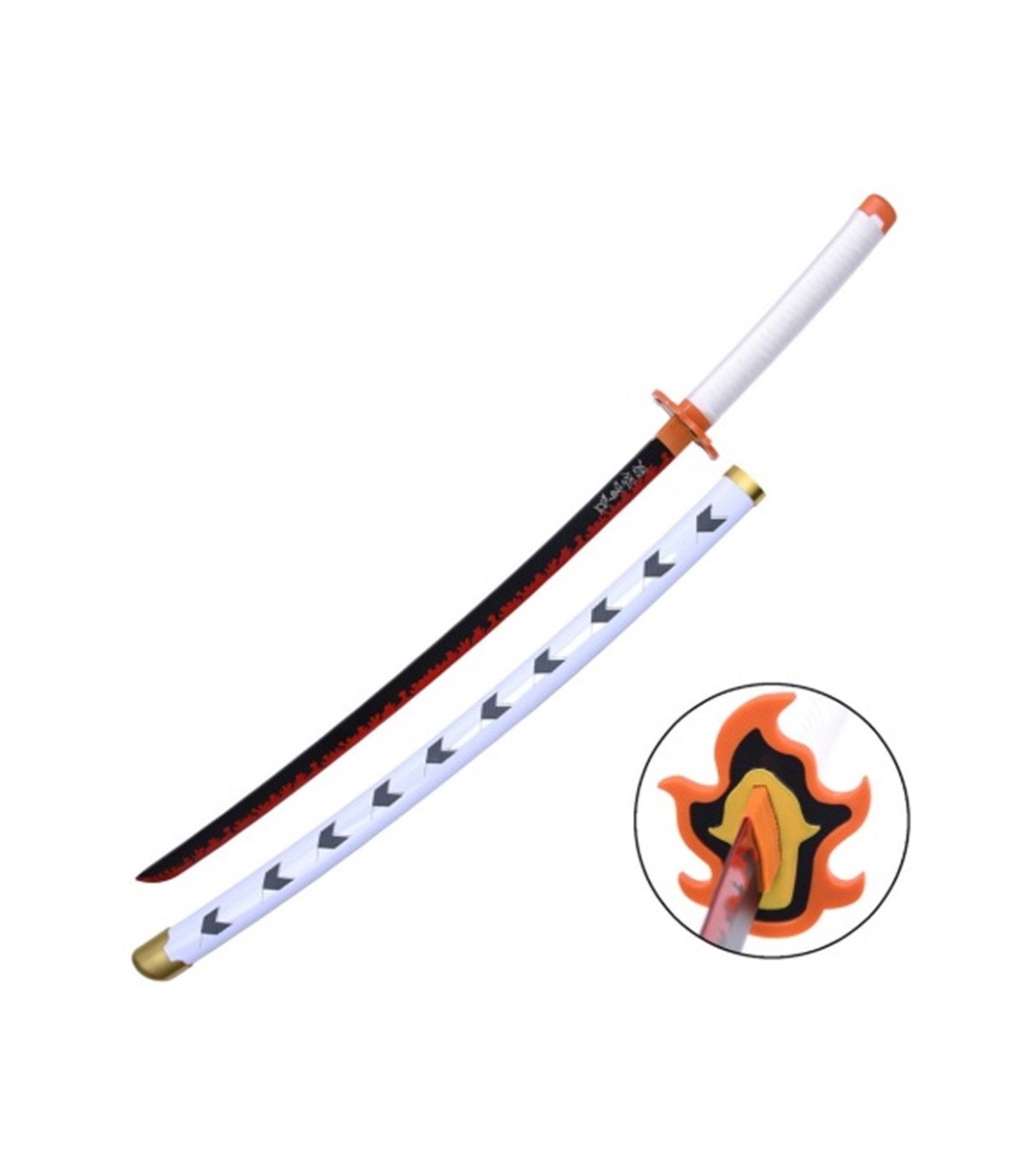 Katana en Bambou Demon Slayer Rengoku Kyojuro - 103 cm