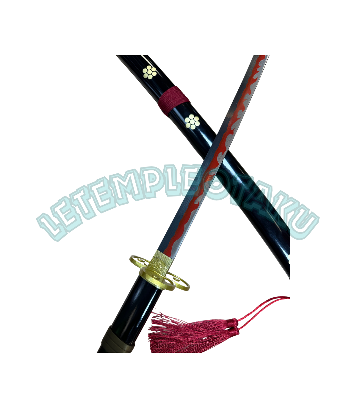 Katana Noir One Piece Zoro Enma - 97 cm Décoratif