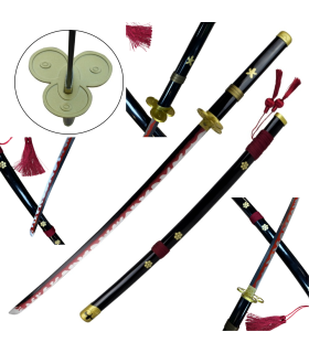 One Piece - Katana Noir Enma de Zoro - 103 cm