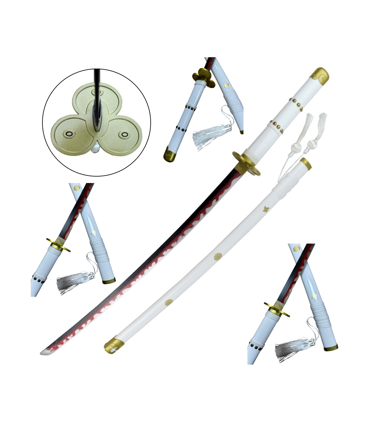 One Piece Collection - Katana Blanc d'Enma de Zoro - 103 cm