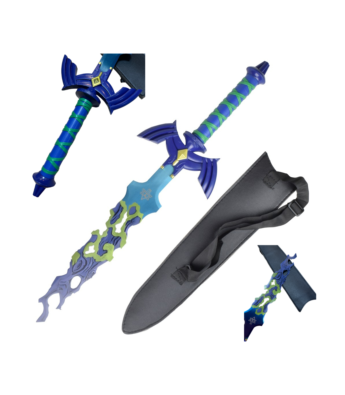Zelda Tears of the Kingdom - Réplique Épée Maîtresse Brisée de Link 71 cm