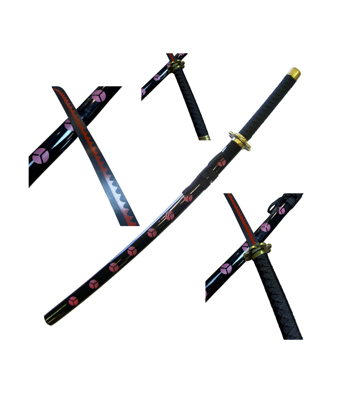 One Piece Réplique Katana Décoratif Roronoa Zoro - 104 cm Collection