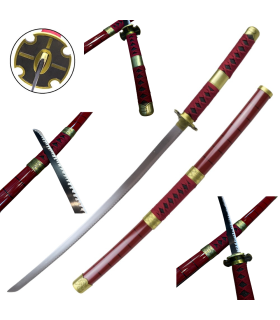 One Piece - Katana Sandai Kitetsu de Roronoa Zoro - 104 cm