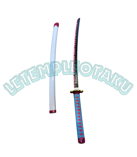 Demon Slayer - Katana en Bambou de Mitsuri Kanroji - 103 cm