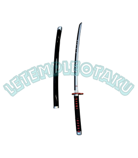 Demon Slayer Tanjiro Kamado Katana en Bambou Réplique - 103 cm