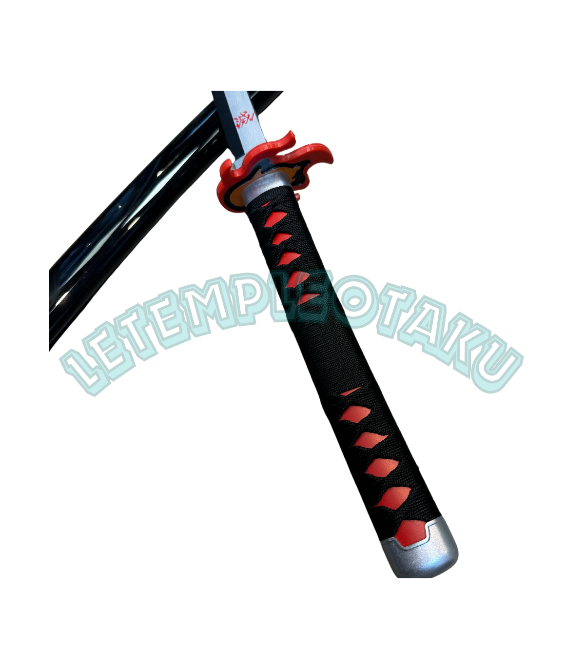 Demon Slayer Tanjiro Kamado Katana en Bambou Réplique - 103 cm