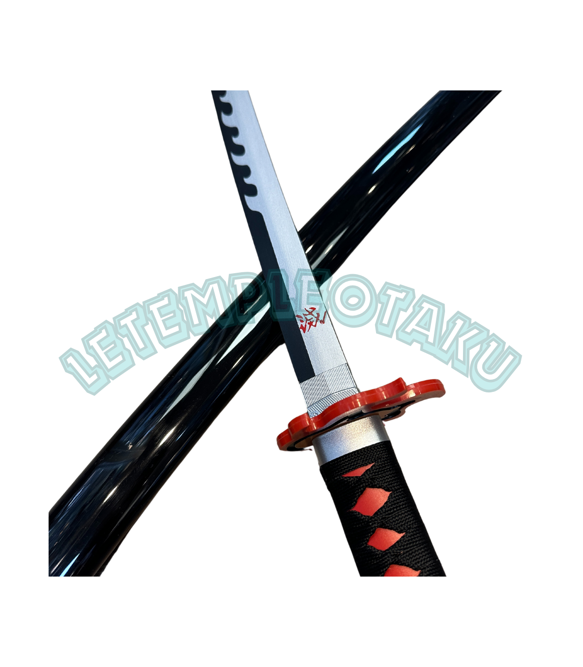 Demon Slayer Tanjiro Kamado Katana en Bambou Réplique - 103 cm