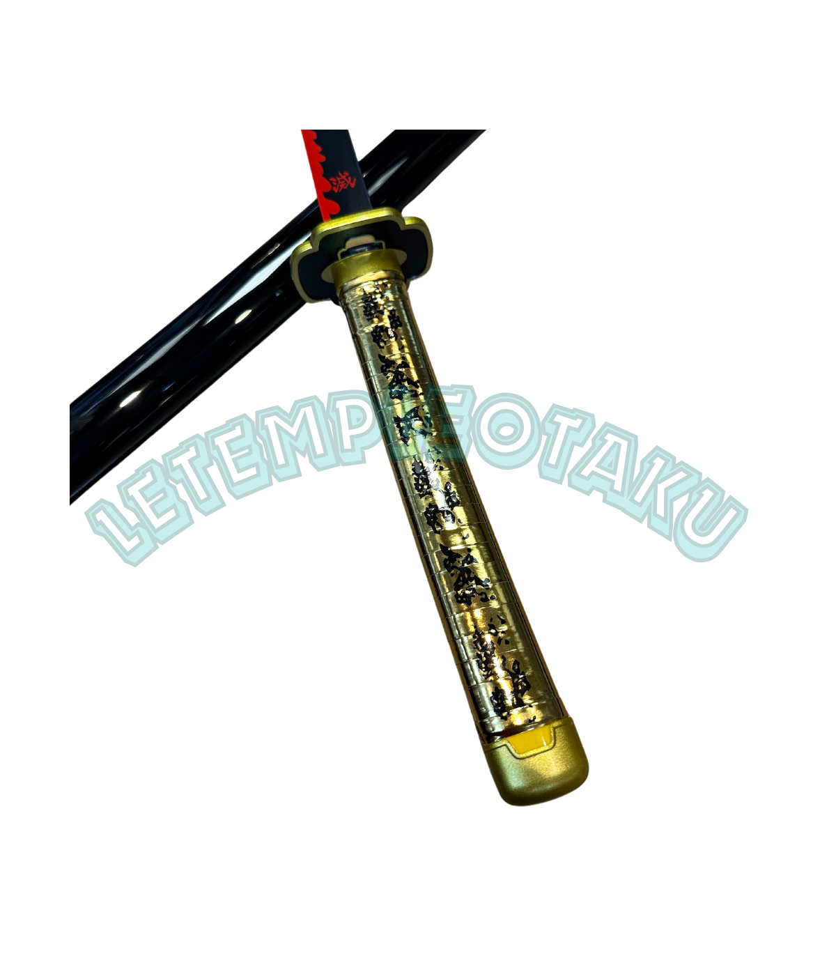 Demon Slayer Yoriichi Tsugikuni Réplique de Katana en Bambou Décoratif - 103 cm