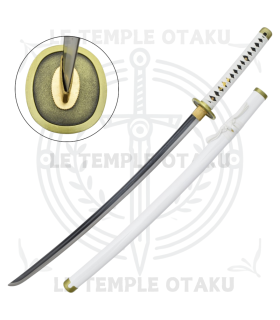One Piece - Katana Wado Ichimonji Non Officiel Fait à la Main de Zoro - 105 cm