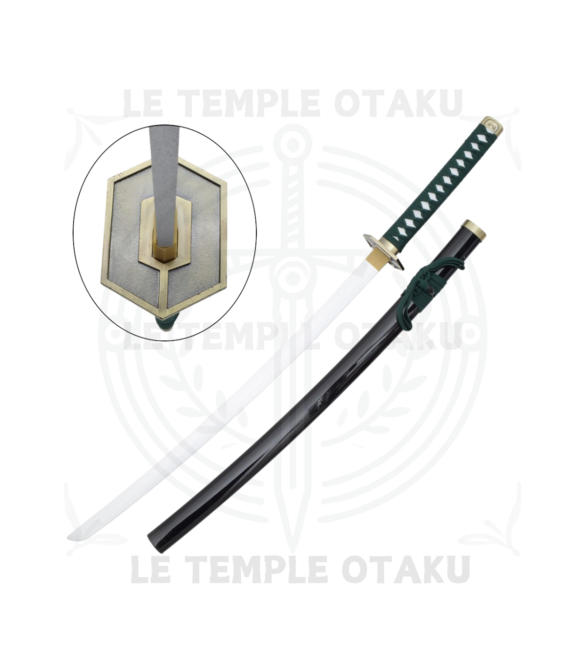 Bleach Katana en Bambou Kyoka Suigetsu Réplique Sosuke Aizen - 104 cm