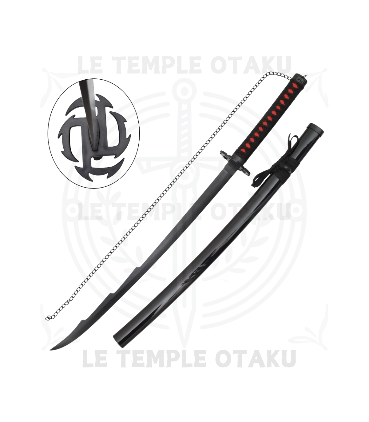 Bleach Katana en Bambou Tensa Zangetsu Evolution Ichigo Kurosaki Réplique - 102 cm