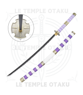 One Piece - Katana Nidai Kitetsu en Bambou de Monkey D. Luffy - 104 cm