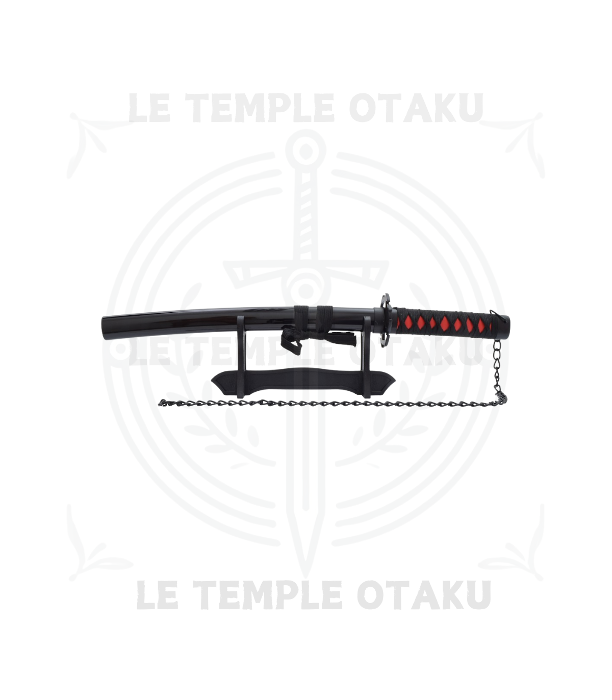 Bleach Katana Miniature Tensa Zangetsu Kurosaki Ichigo Réplique Décorative - 45 cm