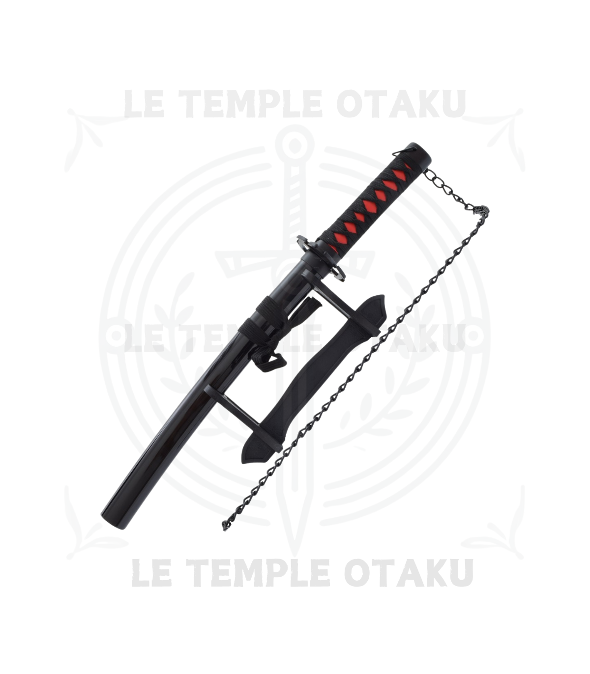 Bleach Katana Miniature Tensa Zangetsu Kurosaki Ichigo Réplique Décorative - 45 cm