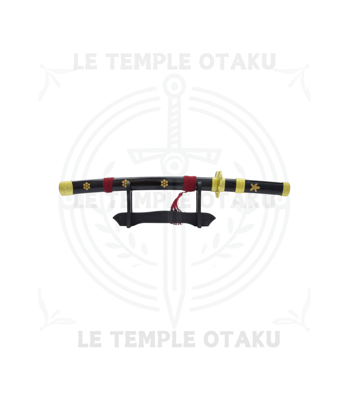 One Piece Katana Miniature Enma Noir Zoro Réplique Décorative - 45 cm