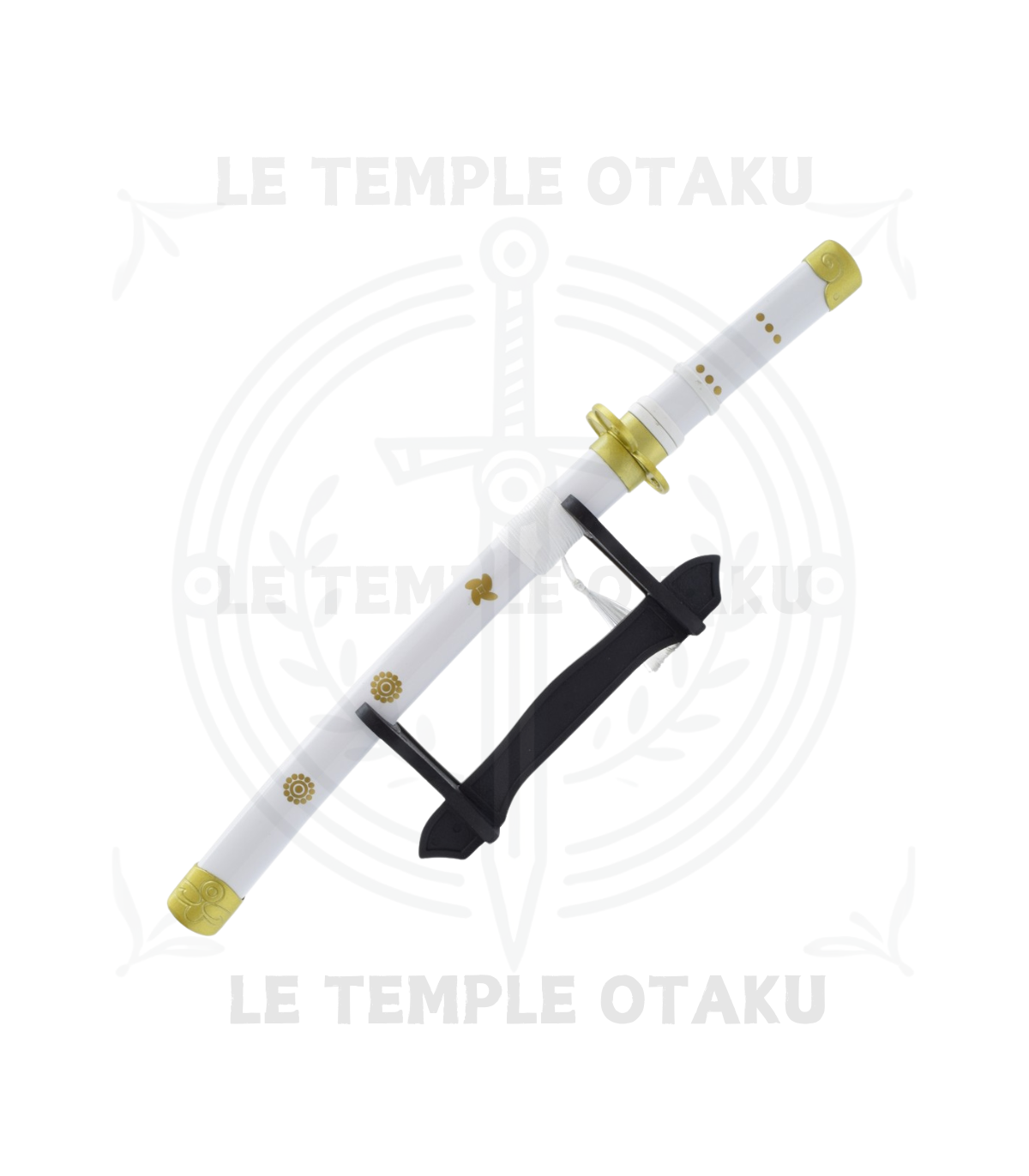 One Piece Katana Miniature Enma Blanc Zoro Réplique Décorative - 45 cm