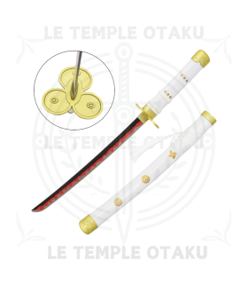 One Piece - Katana Miniature Enma Blanc de Zoro - 45 cm