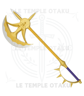 Seven Deadly Sins - Hache Rhitta d’Escanor en Acier - 122 cm