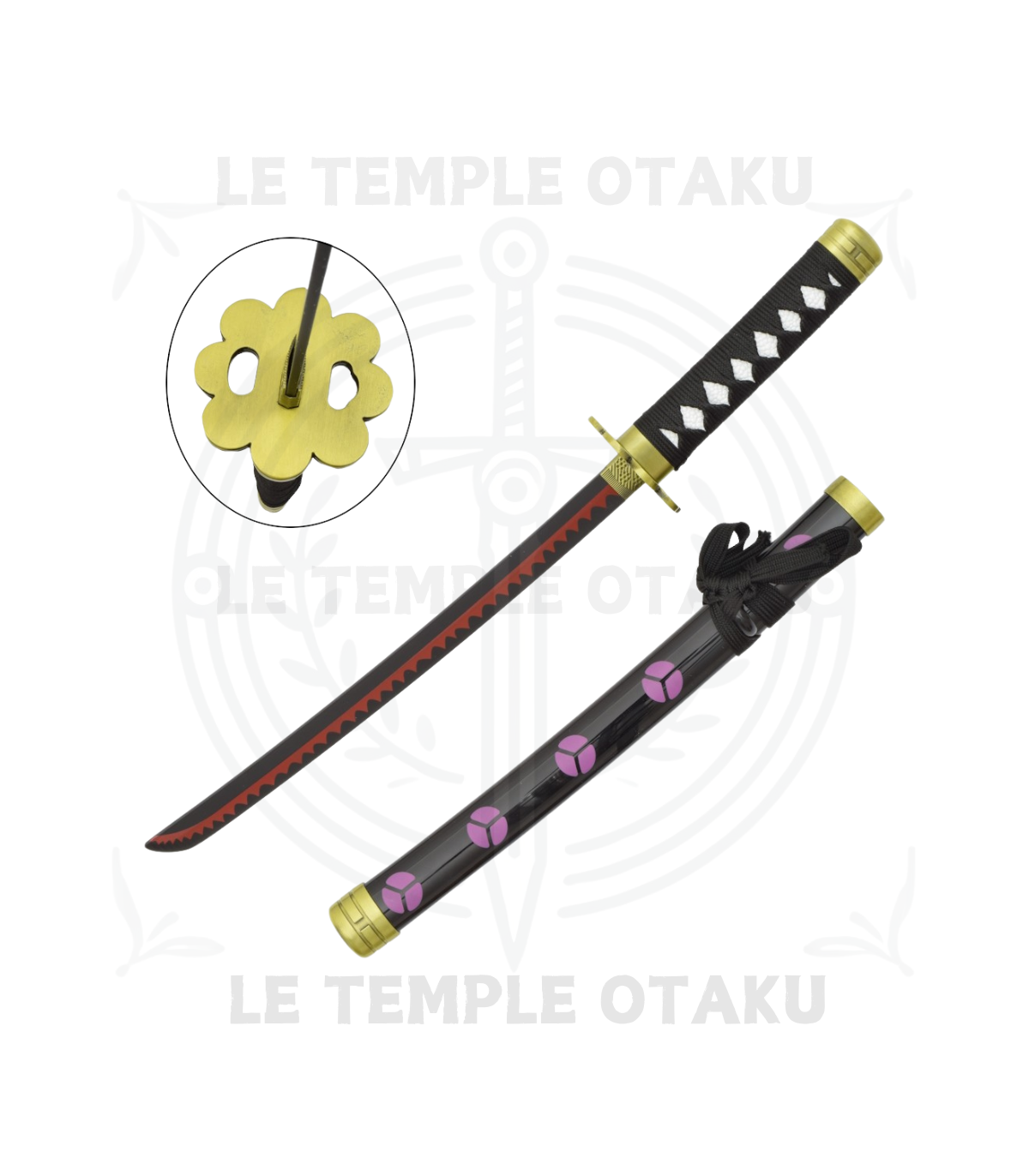 One Piece Katana Miniature Shusui Zoro Réplique Décorative - 45,5 cm