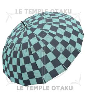 Parapluie Tanjiro Kamado avec Poignée Style Katana - Demon Slayer - 96 cm