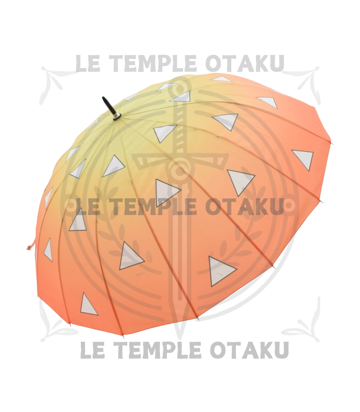 Katana Parapluie Zenitsu Agatsuma avec Poignée - Demon Slayer - 107 cm