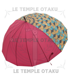 Parapluie inspiré par le katana de Giyu Tomioka de Demon Slayer, avec ouverture automatique et design raffiné