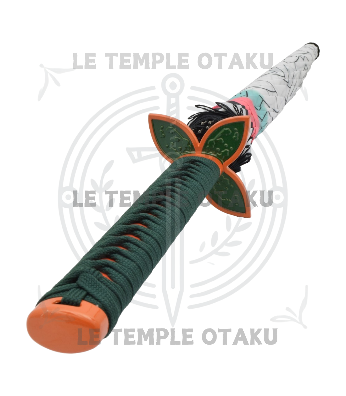 Parapluie Shinobu Kochou avec Poignée Style Katana - Demon Slayer - 107 cm