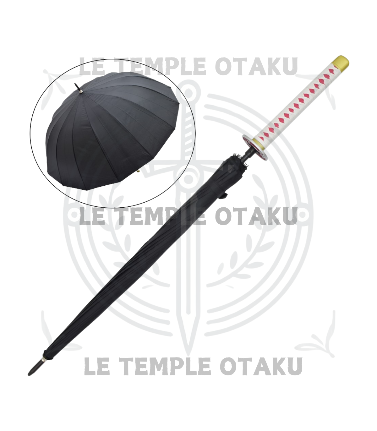 Parapluie Kanao Tsuyuri avec Poignée Katana - Demon Slayer