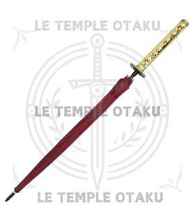 Parapluie Tsugikuni Yoriichi avec Poignée Katana - Demon Slayer