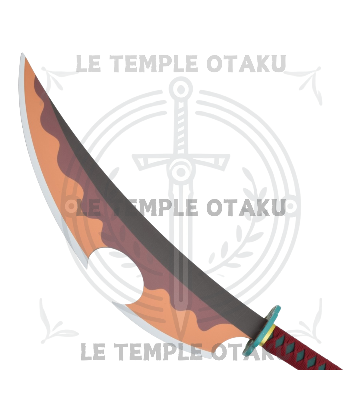 Épée Décorative Tengen Uzui avec Lame Bambou - Demon Slayer