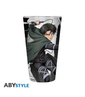 Verre Levi - Saison 4 - 400 ml - ABYstyle - Attack on Titan