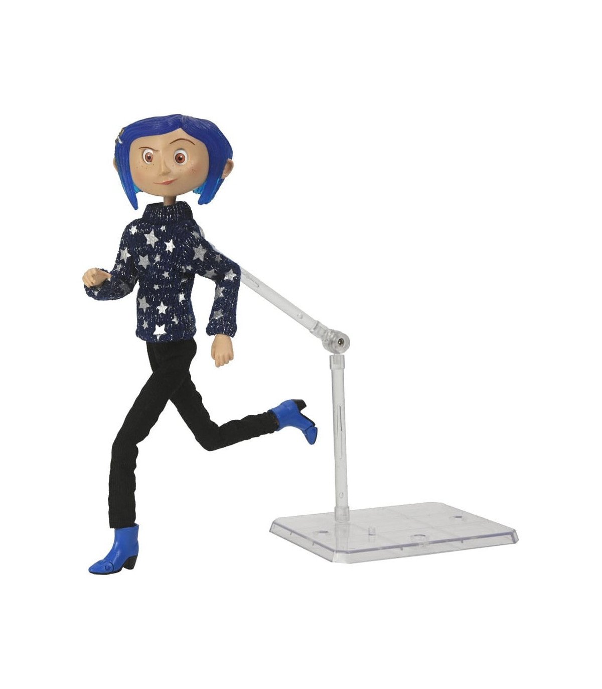 Figurine NECA articulée – Coraline en pull étoilé – 18 cm
