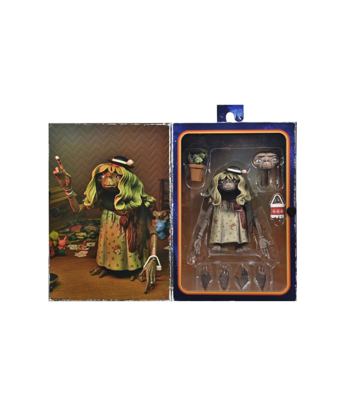 Figurine E.T. Dress-Up 40e Anniversaire - NECA - 12 cm