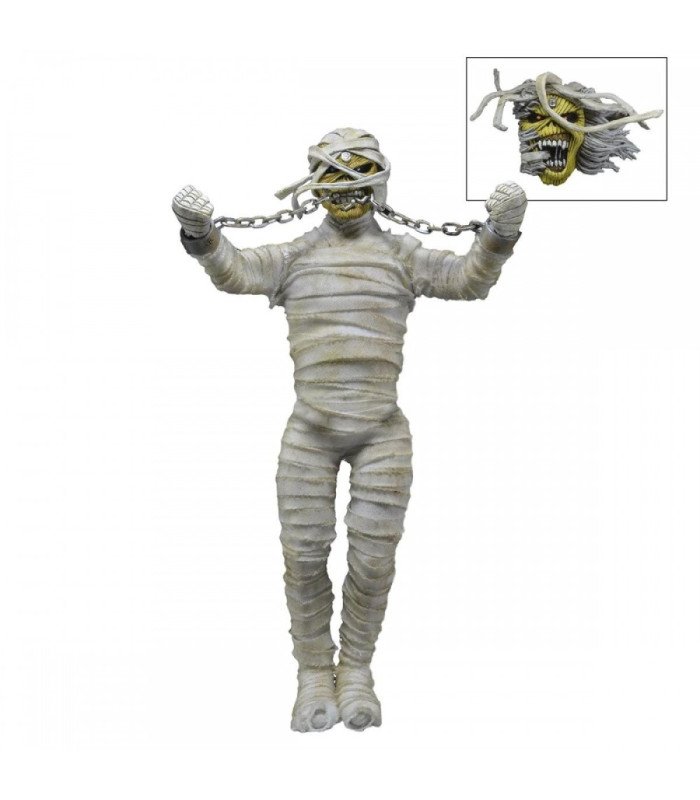Eddie version momie - Figurine NECA Powerslave - Iron Maiden - 18 cm