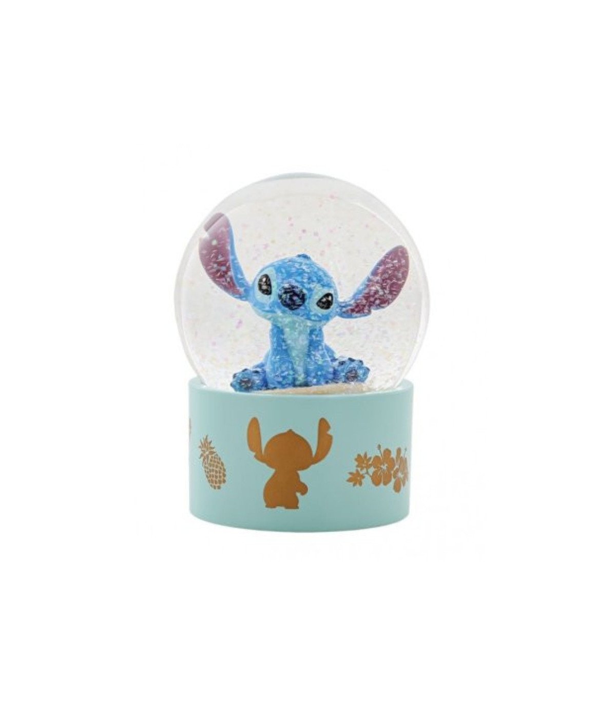 Boule à Neige Disney - Stitch Aloha Sparkle - 8,5 cm