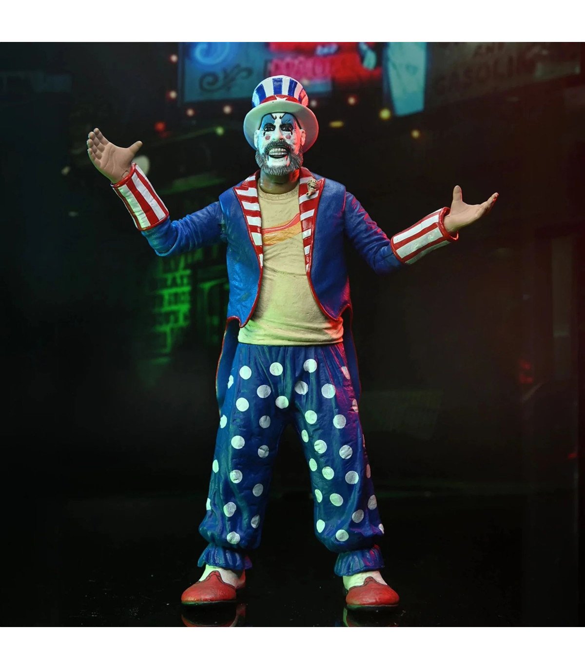 Figurine Captain Spaulding Tailcoat - NECA - 18 cm