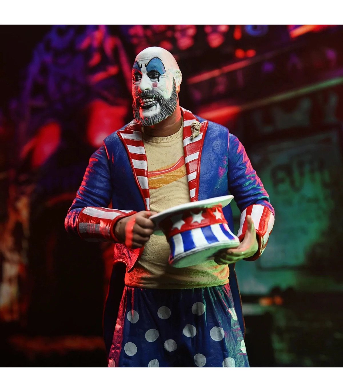 Figurine Captain Spaulding Tailcoat - NECA - 18 cm
