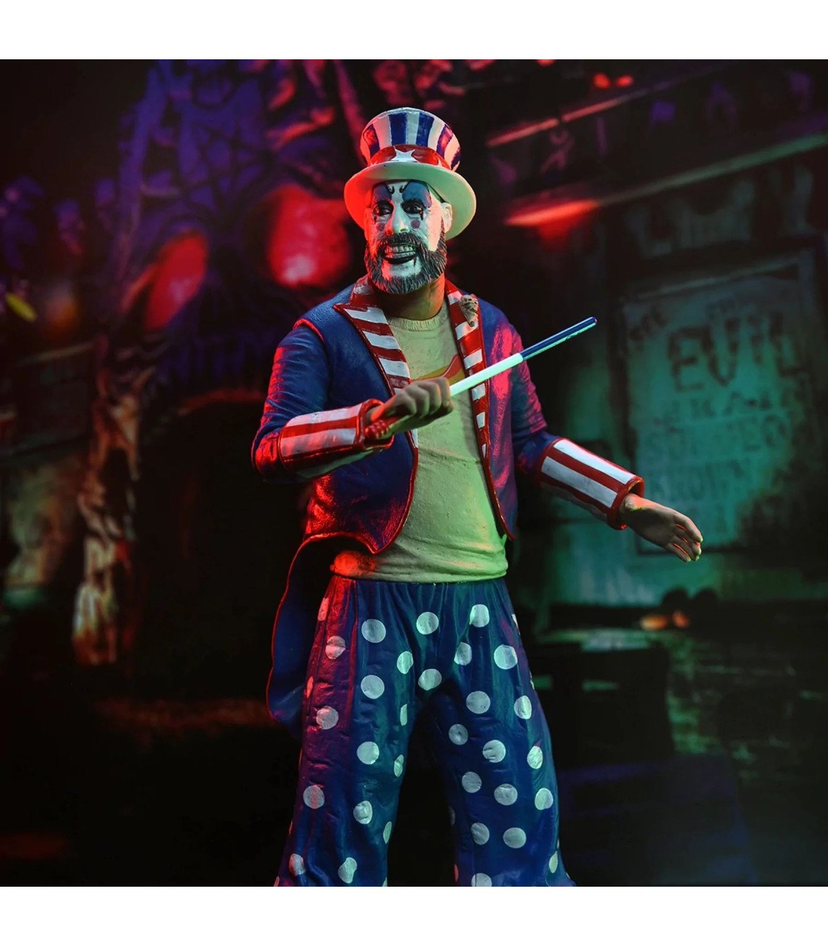 Figurine Captain Spaulding Tailcoat - NECA - 18 cm