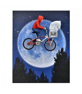 Figurine Elliott & E.T. à Vélo 40e Anniversaire - NECA