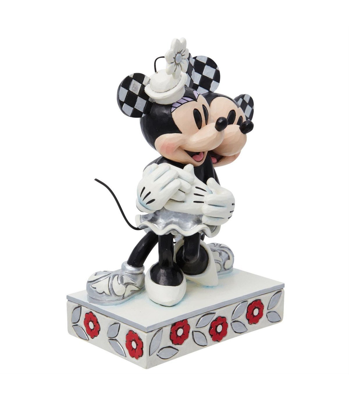 Figurine Mickey Minnie Disney 100 Ans - Traditions - 17,8 cm