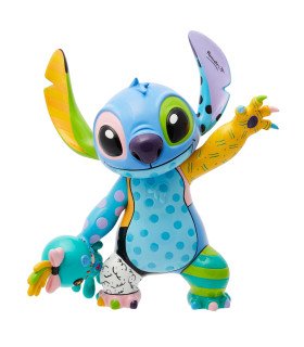 Stitch & Scrump - Figurine Disney Britto 2024 - 20 cm - Édition pop colorée