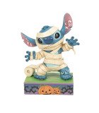 Stitch déguisé en momie – Figurine Disney Traditions Halloween – 15,5 cm