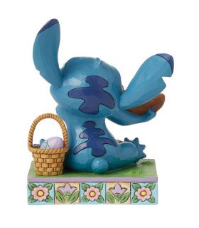 Figurine Stitch Pâques Disney Traditions - 12,7 cm