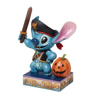 Figurine Stitch Pirate - Disney Traditions - 15,5 cm