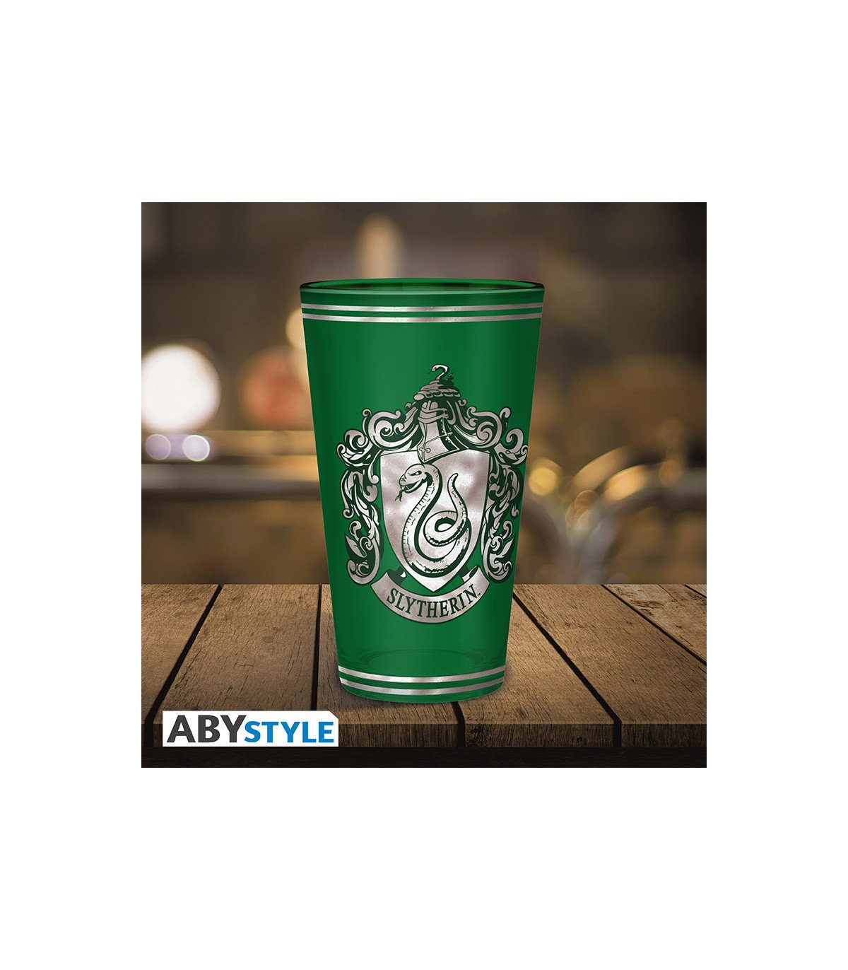 Verre XXL Premium Harry Potter Serpentard - 400 ml - ABYstyle