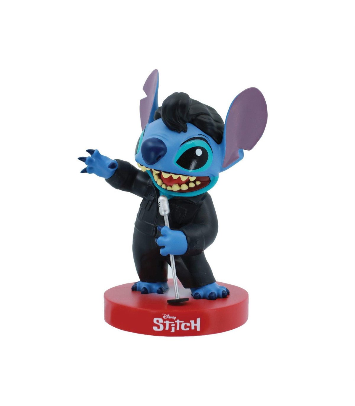 Stitch version comeback Elvis – cuir, micro et mignonnerie explosive