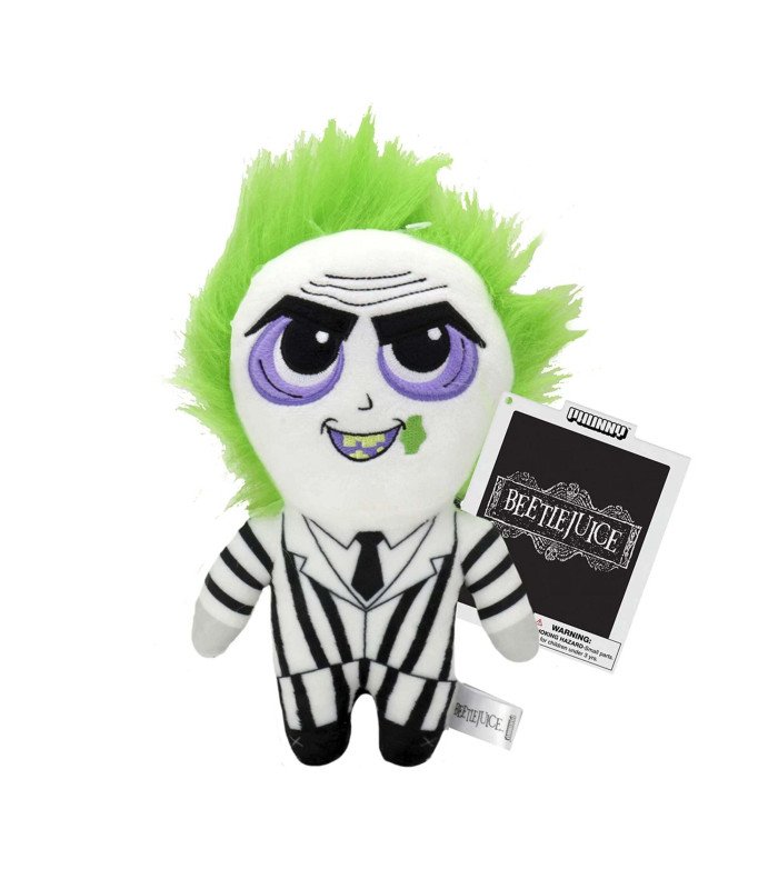 Peluche Beetlejuice version assise – NECA – 20 cm de chaos moelleux