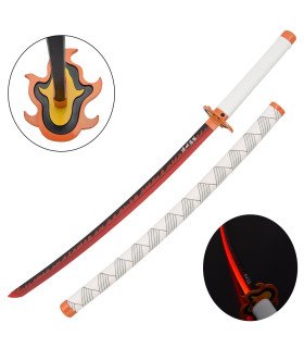Katana LED Bois Rengoku Kyojuro Demon Slayer
