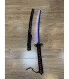  Katana LED Zangetsu Ichigo Kurosaki Bleach en Bambou présentation collection