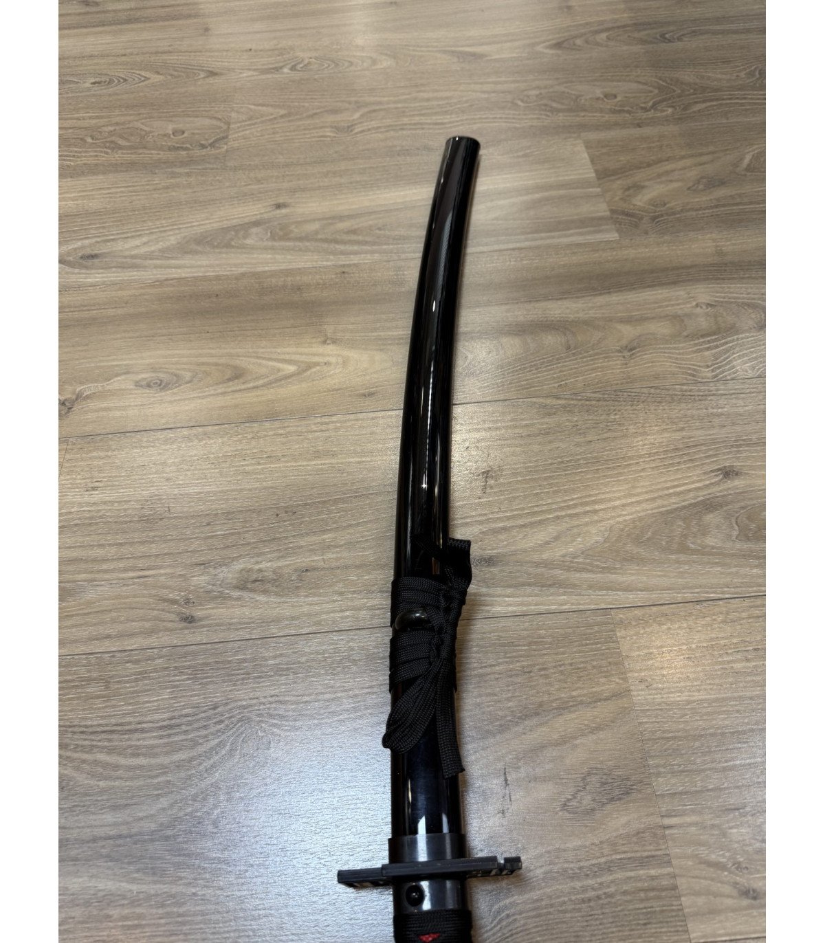 Katana LED Zangetsu Ichigo Kurosaki Bleach en Bambou vue produit 6